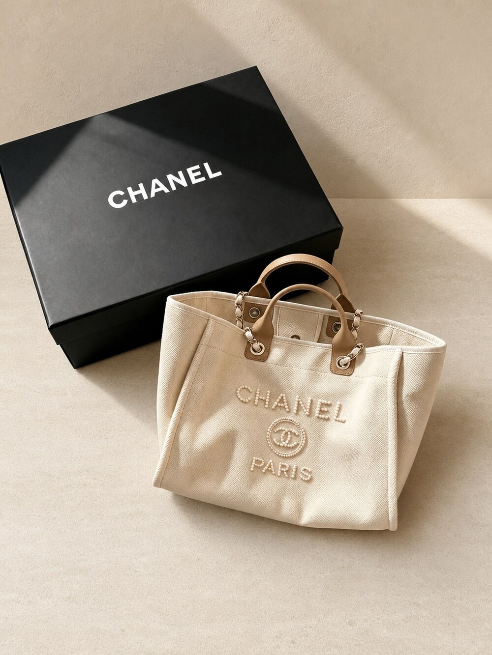 Deauville Medium Carryall Tote by Chanel